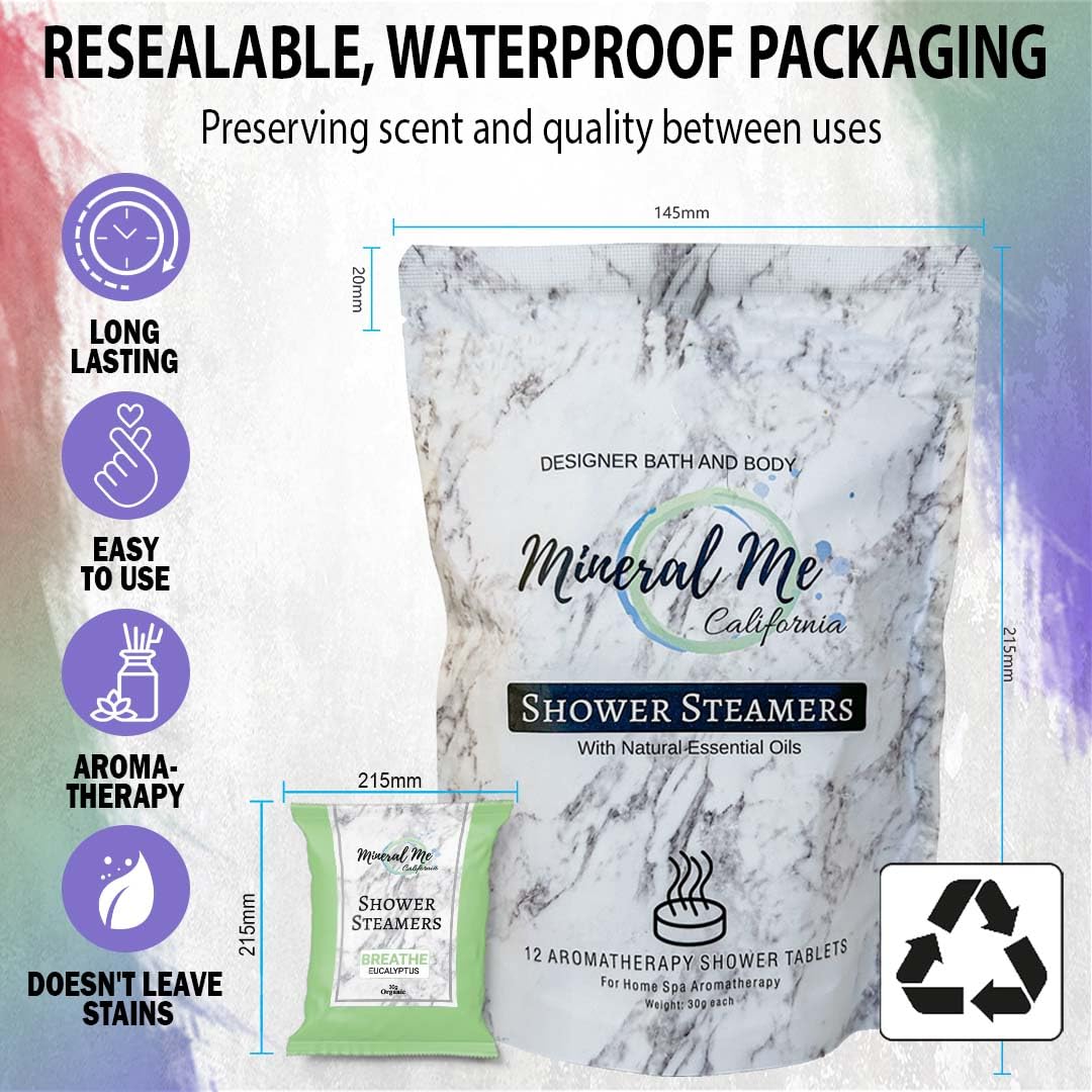 Mineral Me California organic essential oils closeup bottle.