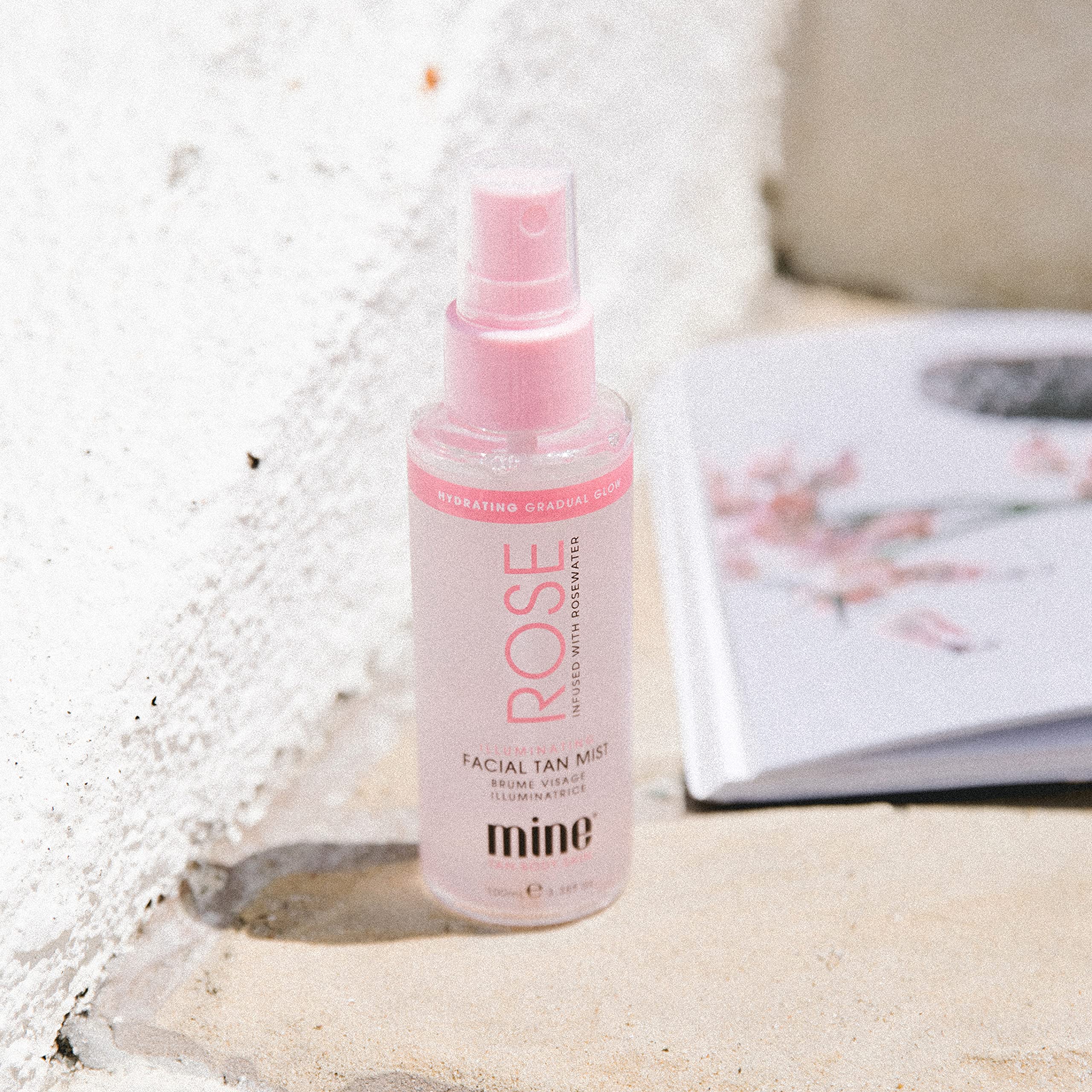 Minetan Rose Face Tan Mist USA-made, trusted skincare craftsmanship