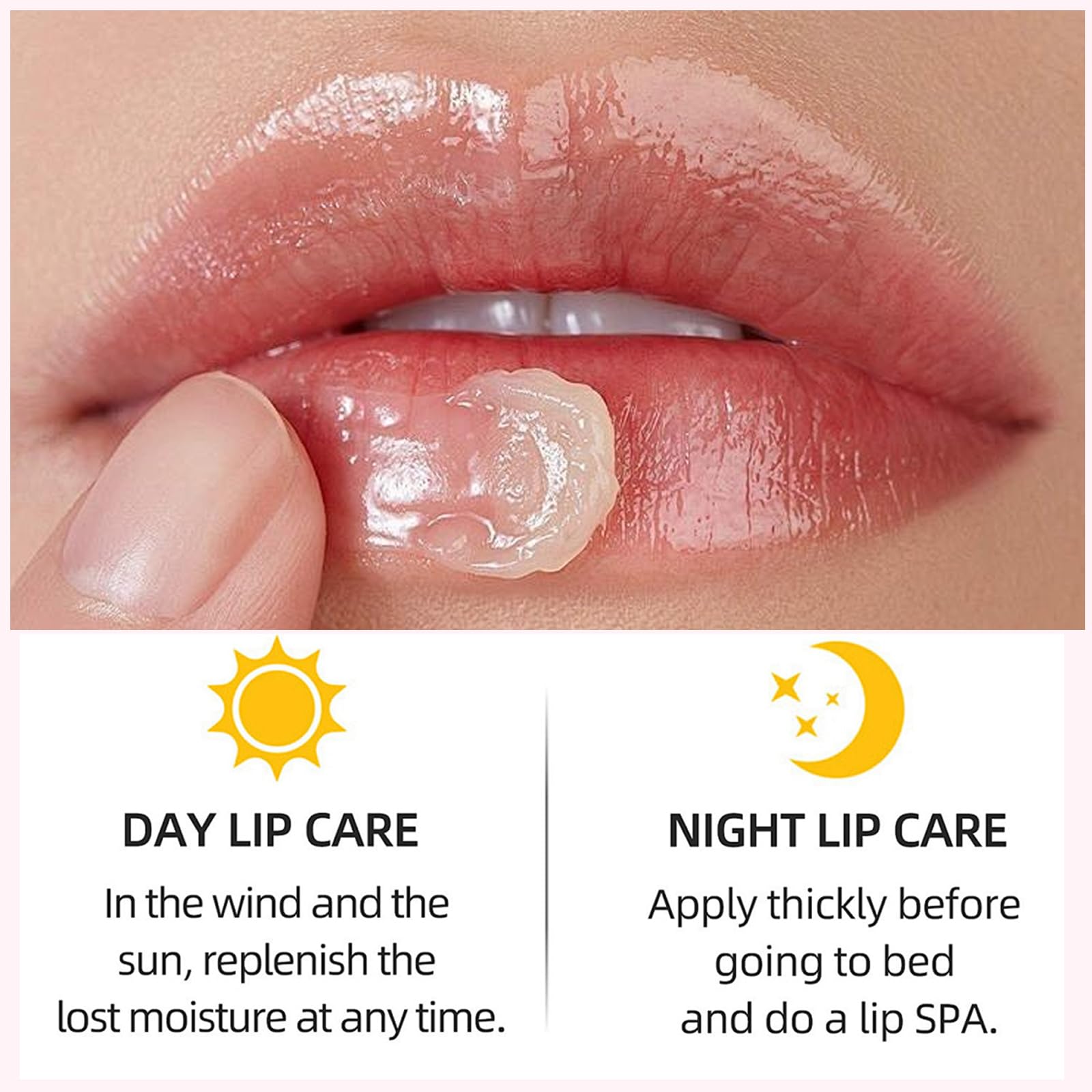 Minfei coconut lip balm offers tropical scent with deep moisture.