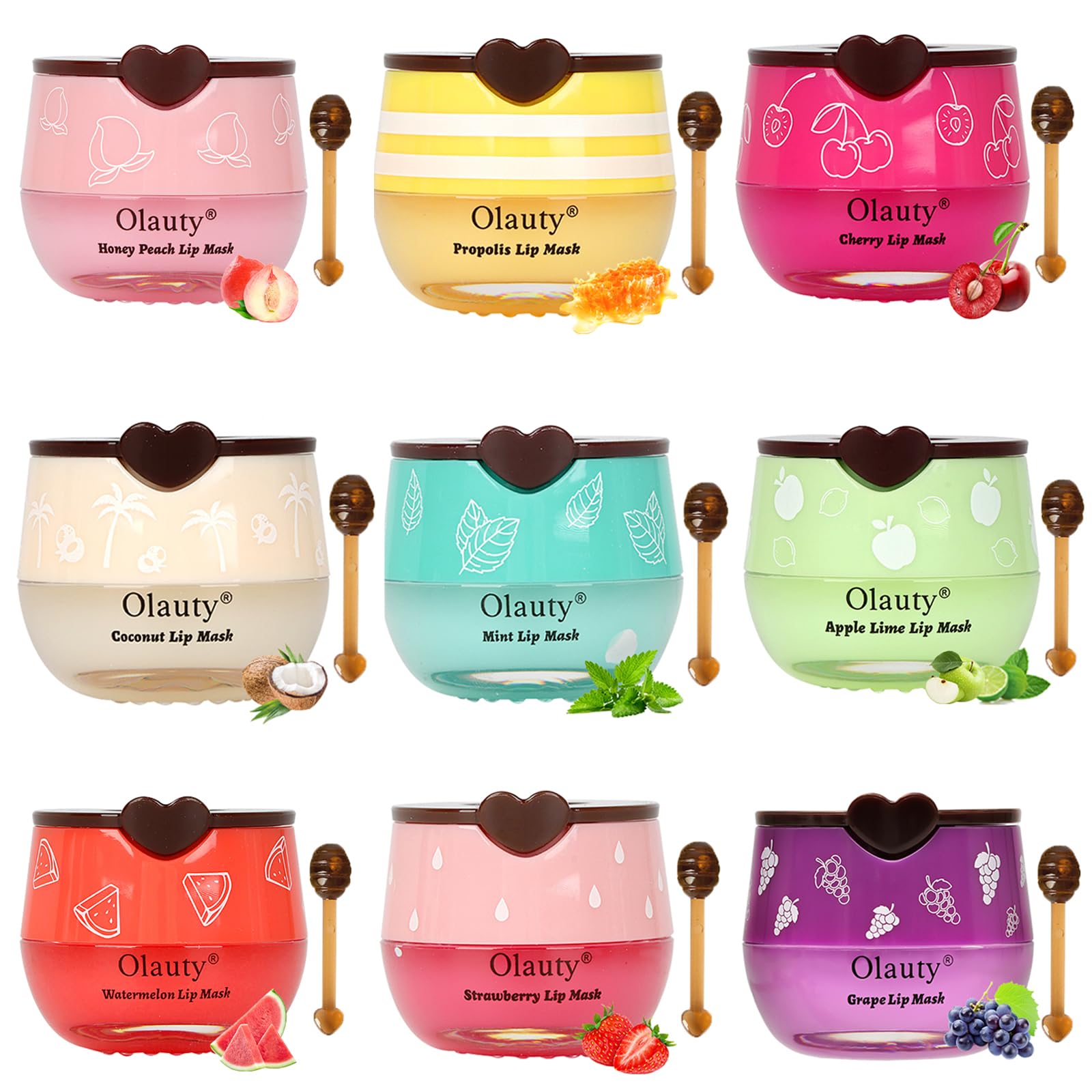 Minfei bee lip balm honey pot packaging shows rich hydration for dry lips.
