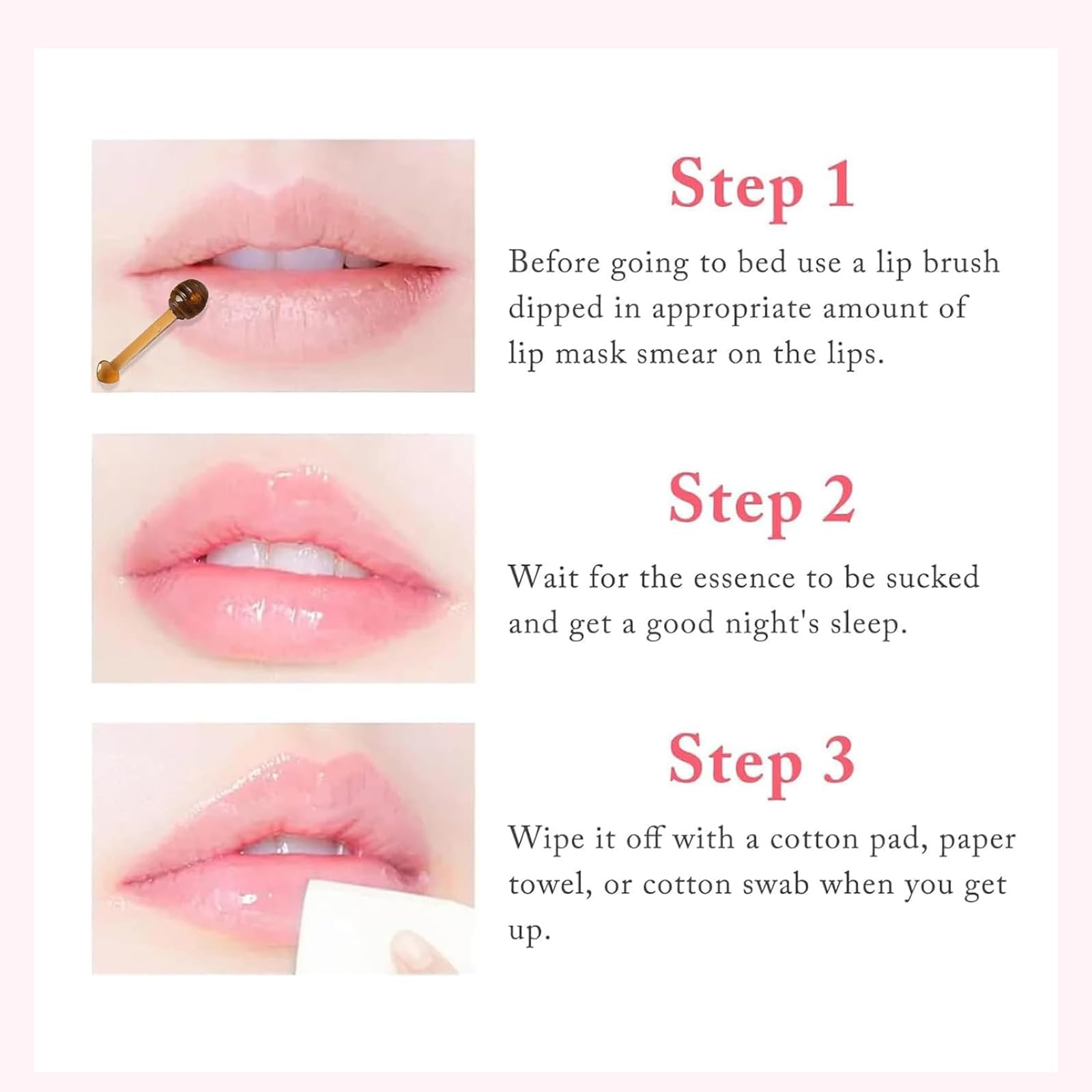 Minfei mint lip balm provides cooling sensation and hydration.