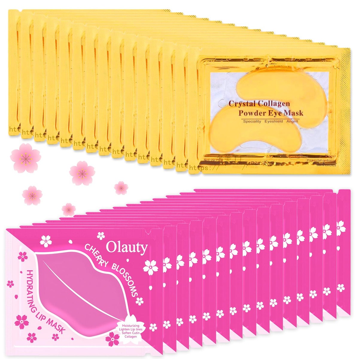 Miniling 24K gold eye mask pack for revitalized under-eye care.