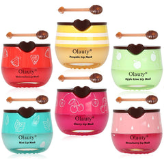 Miniling Bee Lip Balm Honey Pot hero image highlights deep hydration for soft lips.