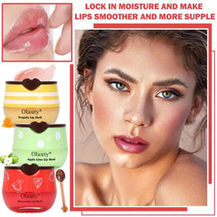 Miniling fruit extracts lip balm closeup showcases moisturizing ingredients.