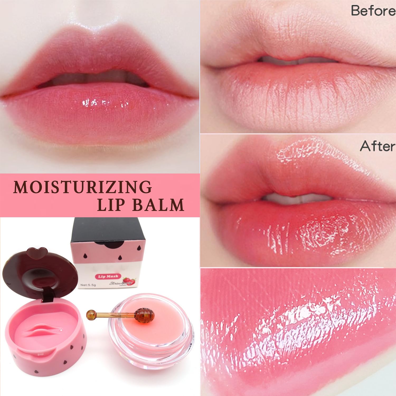 Miniling Morning surface refresh shows a light swipe for subtle lip renewal.