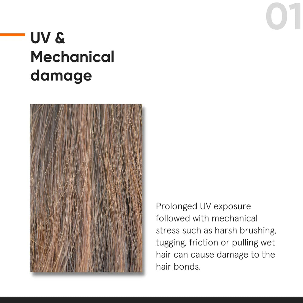 Minimalist hair serum frizz-softening action for smooth hair