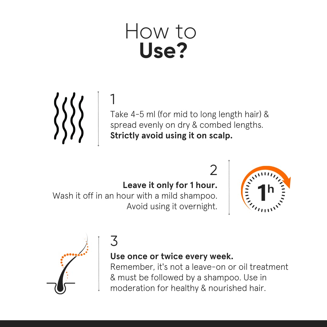 Minimalist hair serum ingredients maleic-acid illustration