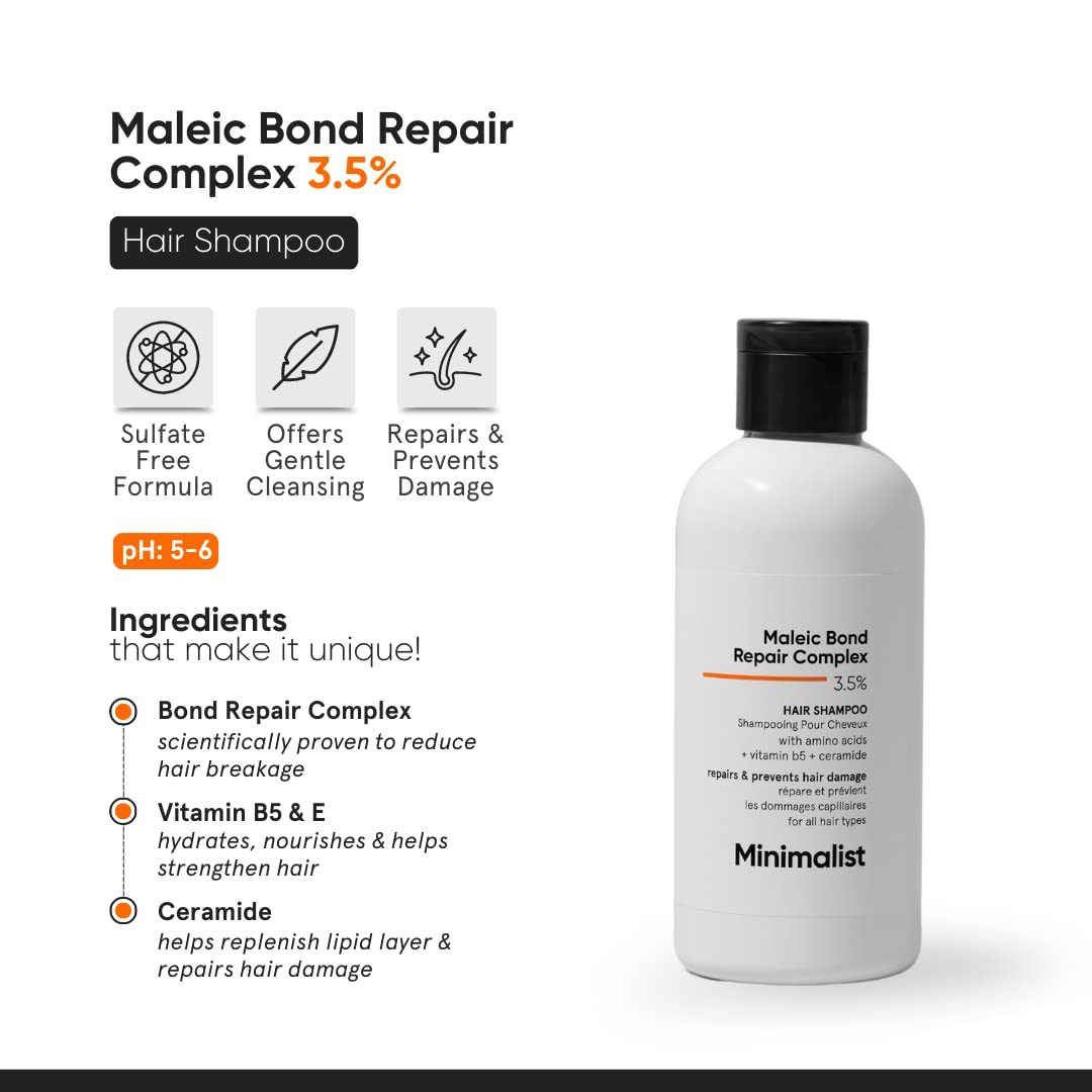 Minimalist hair shampoo frizz-control close-up hints smoother, more manageable hair