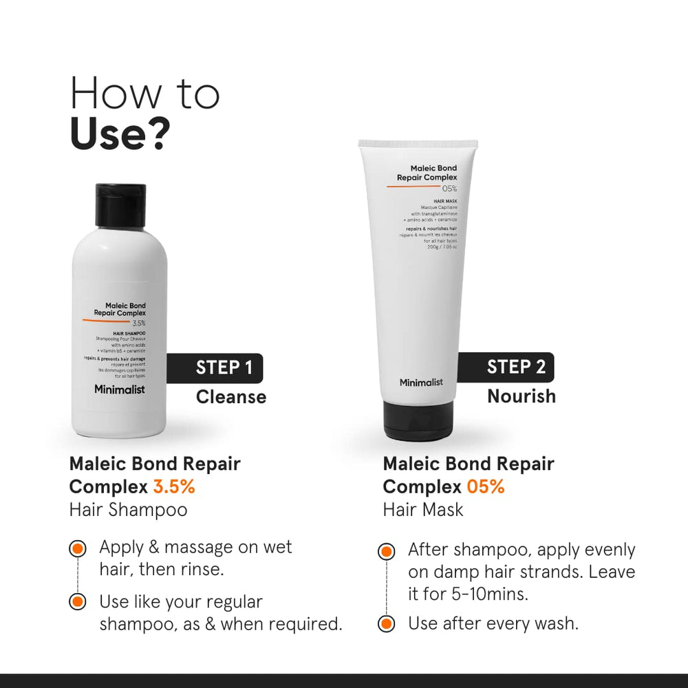Minimalist hair shampoo pH 5-6 label emphasizes gentle balanced formula