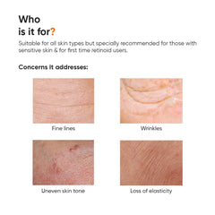Minimalist night cream application close-up demonstrating gentle facial use