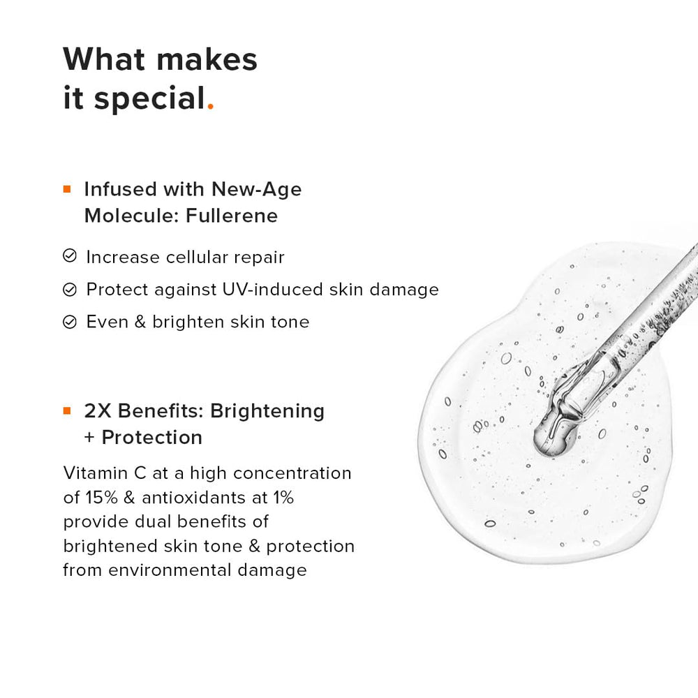Aplicación diaria AM y PM del Serum Minimalist Vitamina C 16%