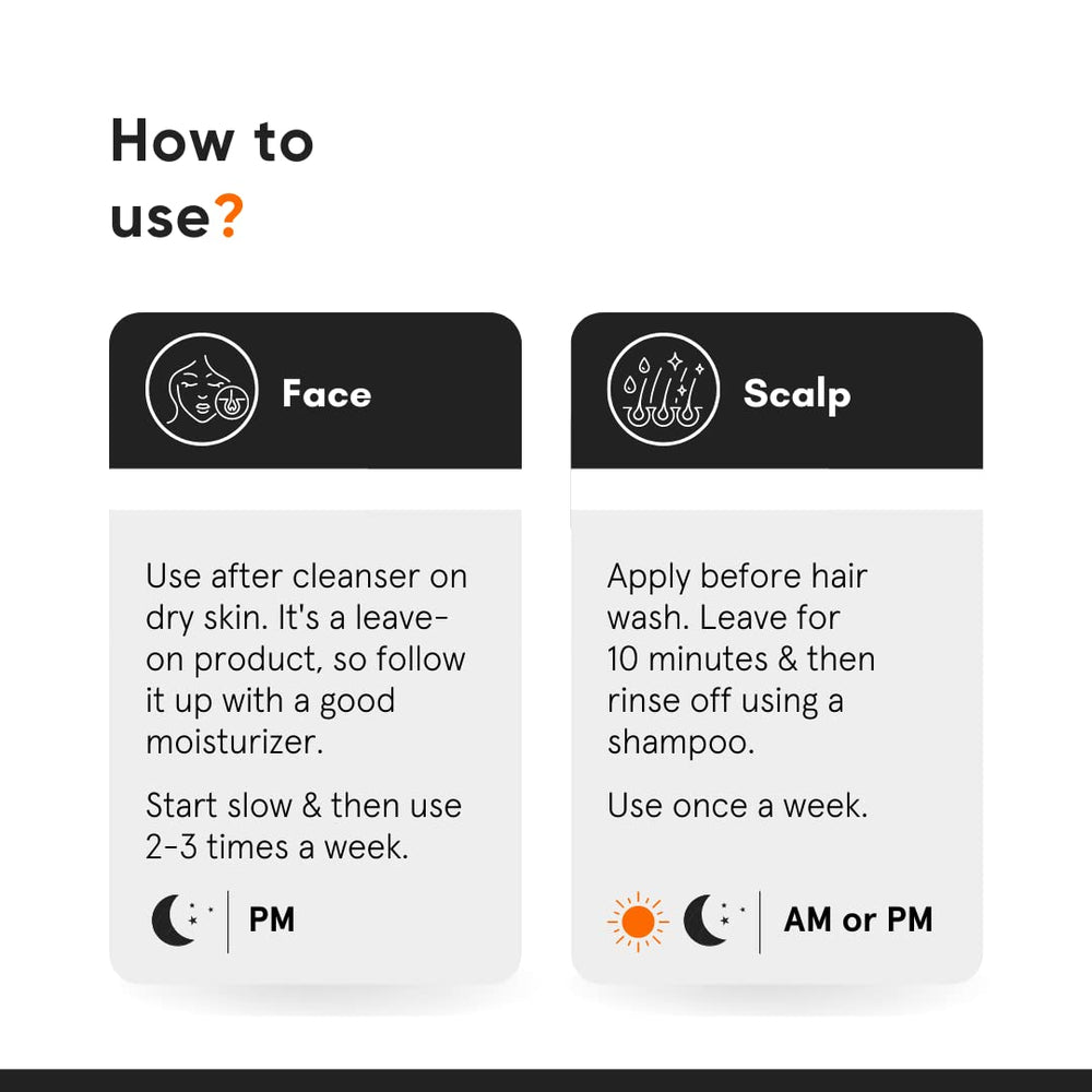 Minimalist toner used on underarms for fresher skin.