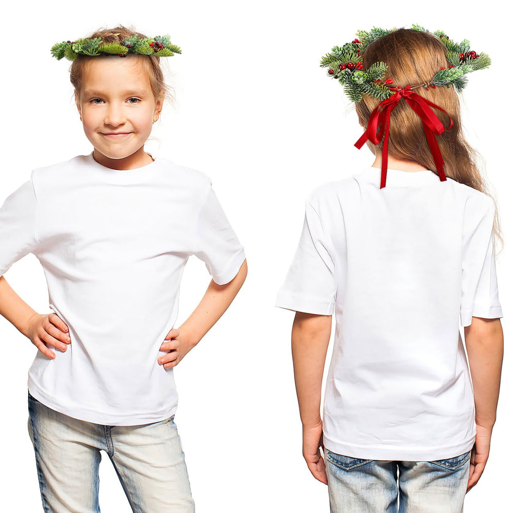 Minkissy Green Plants Garland Headband creates lush festive looks