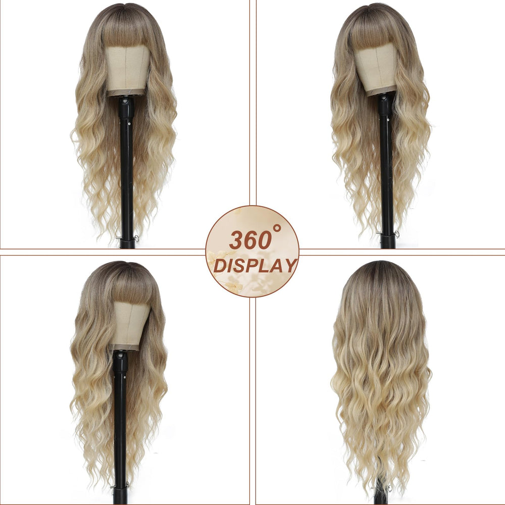 MINSEEYOO premium blonde wig with dense, natural look boosts everyday confidence.