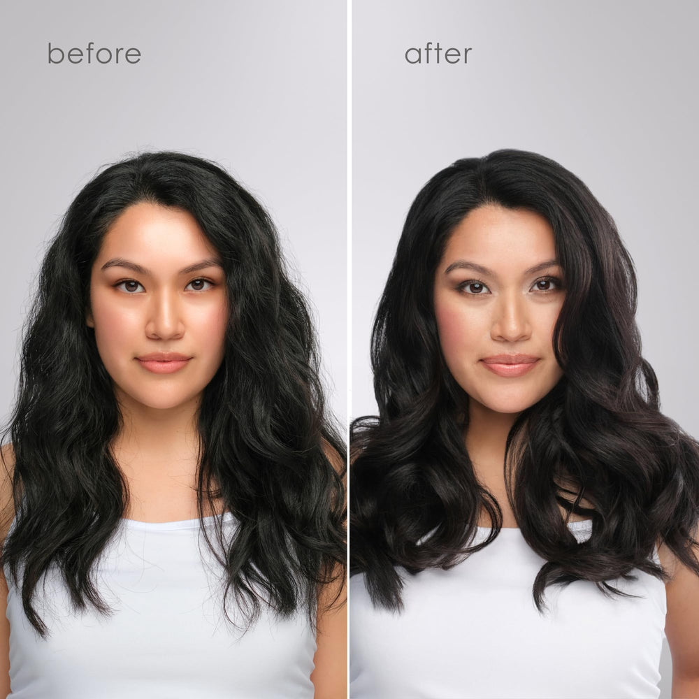 Mint ceramic ionic tourmaline technology adds shine and reduces frizz.