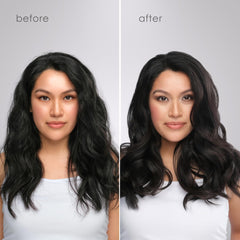 Mint ceramic ionic tourmaline technology adds shine and reduces frizz.