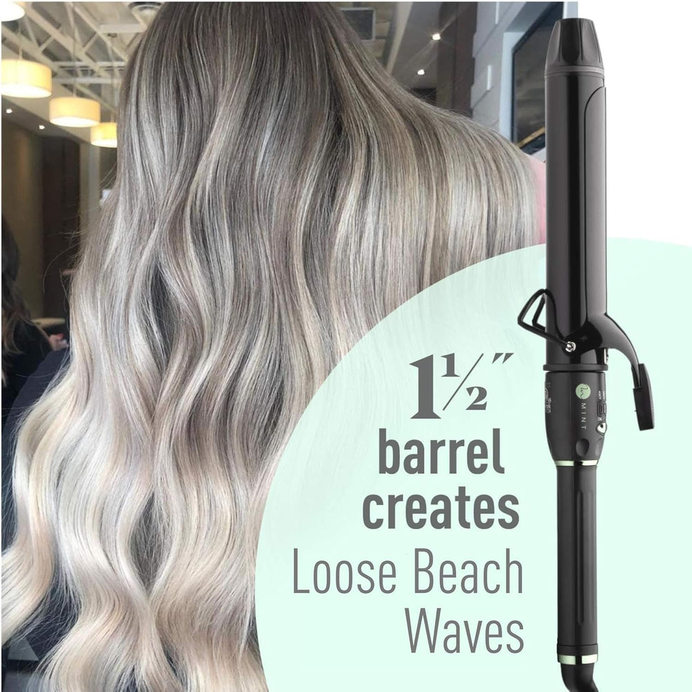 Mint even heat distribution helps create consistent curls.
