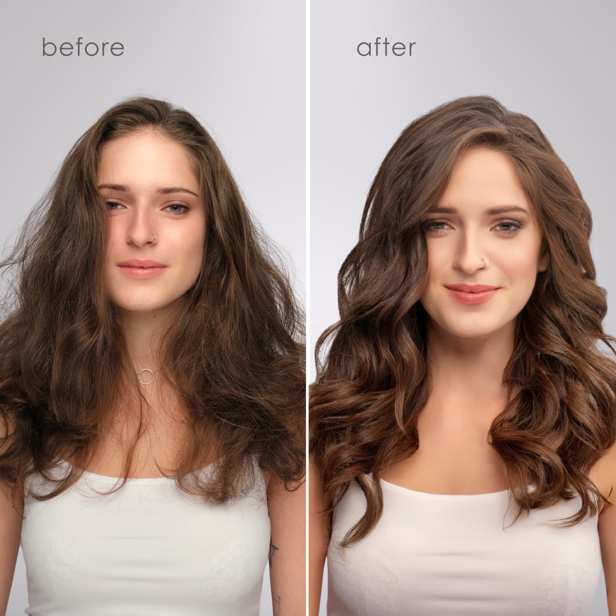 MINT Pro ceramic ionic tourmaline technology protects hair with shine.