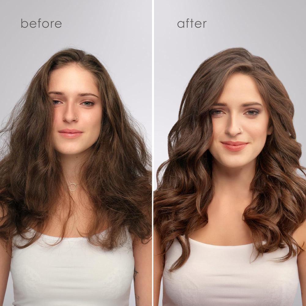 MINT Pro ceramic ionic tourmaline technology protects hair with shine.
