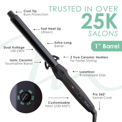 MINT Professional wand durable, salon-grade build suitable for daily use.