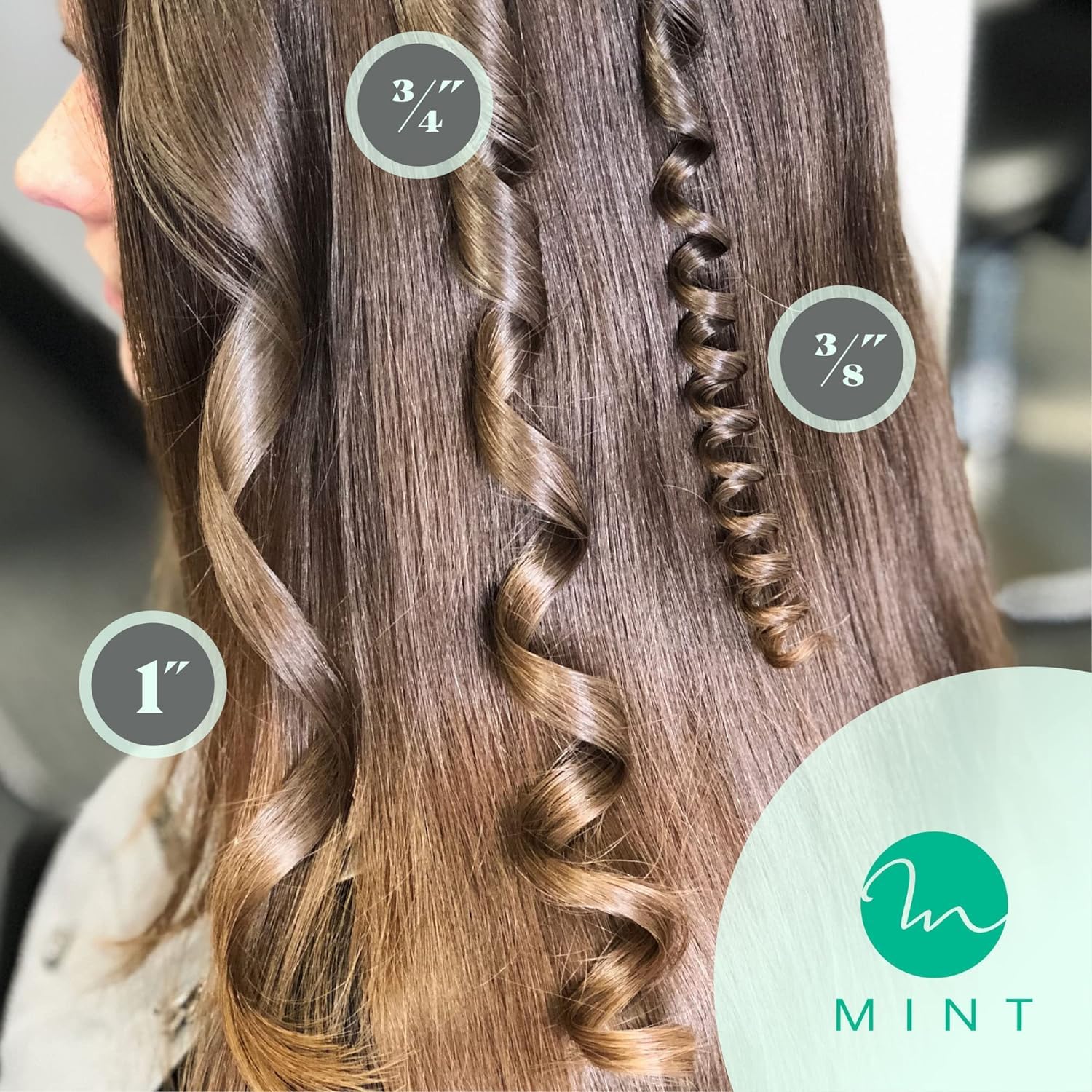 MINT Professional wand soft rubberized grip for comfortable, precise control.