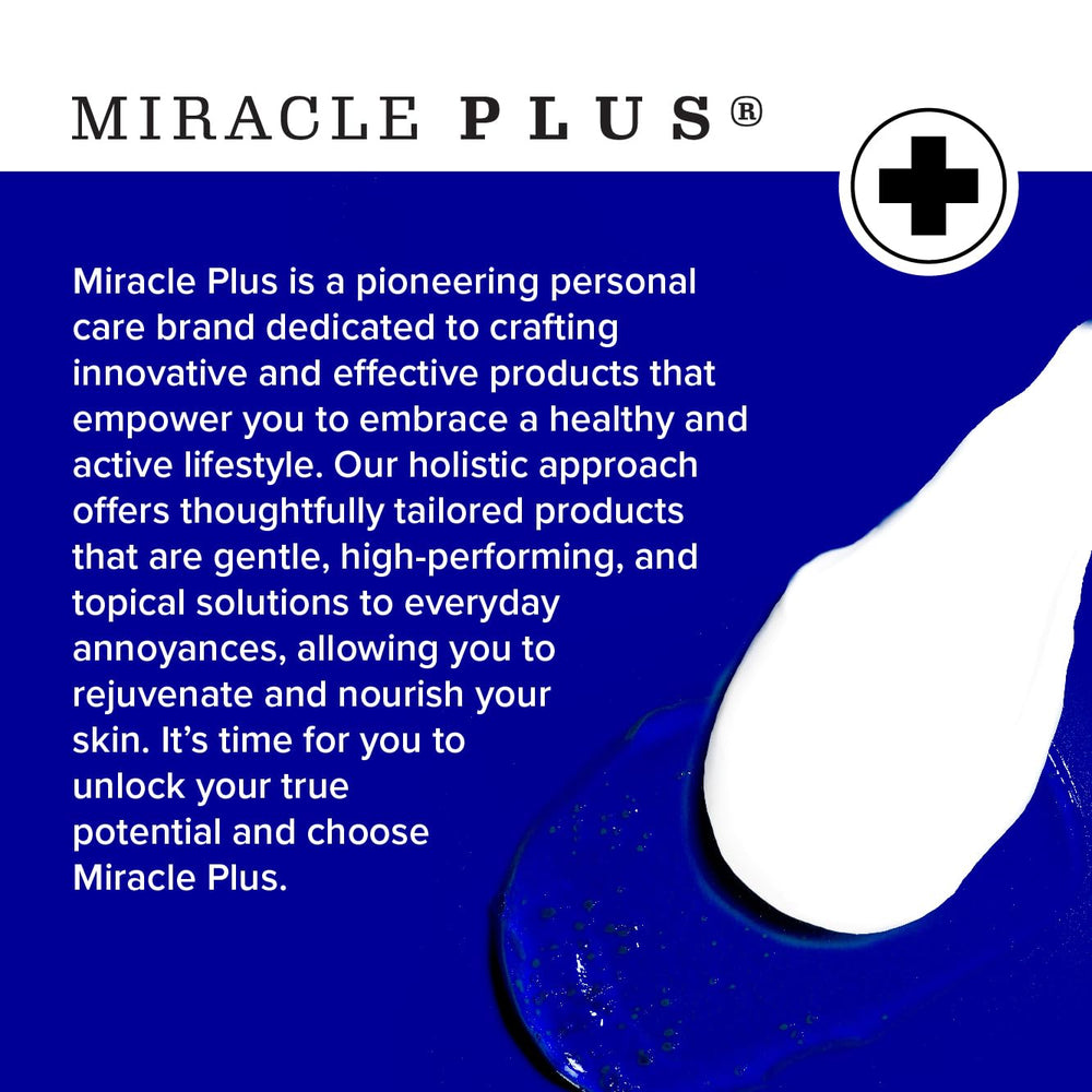 Miracle Plus contains Aloe Vera and Chamomile for soothing hydration
