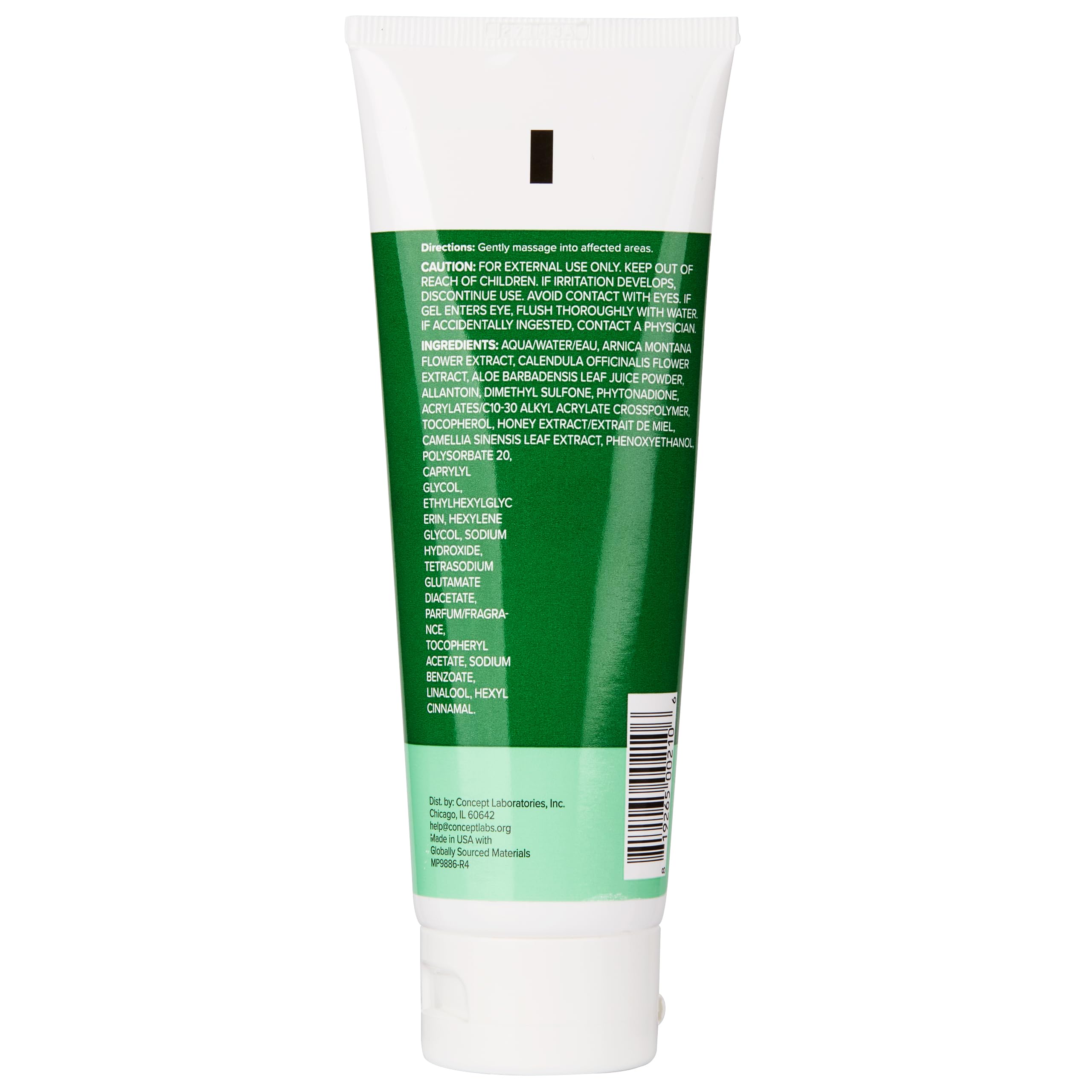 Miracle Plus Non-greasy absorption finish on skin after application.
