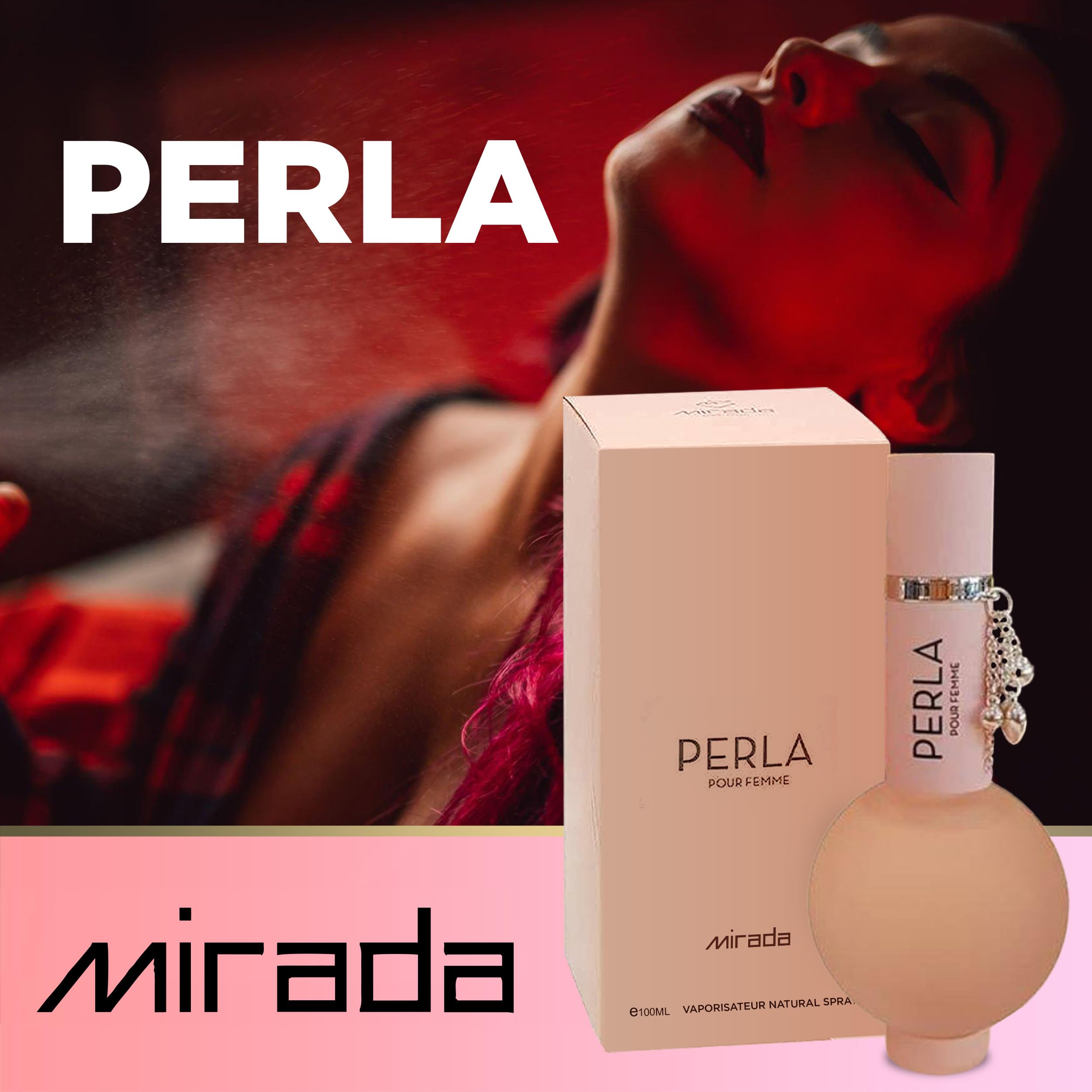 MIRADA Perla Pour Femme EDP jasmine and rose hints for romantic allure