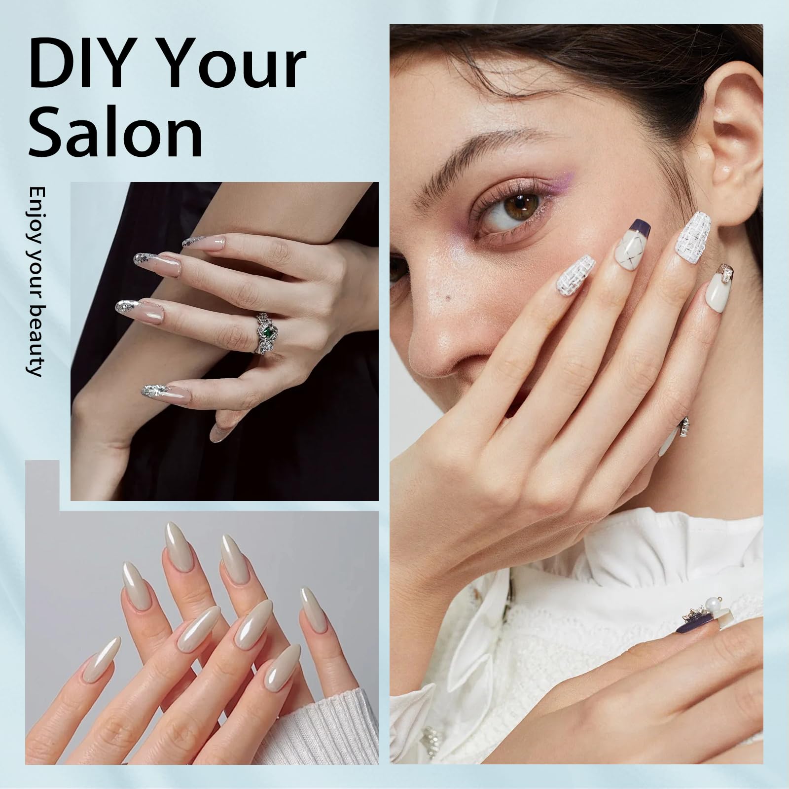 MIRAGE LAYON detachable base supports toenail curing
