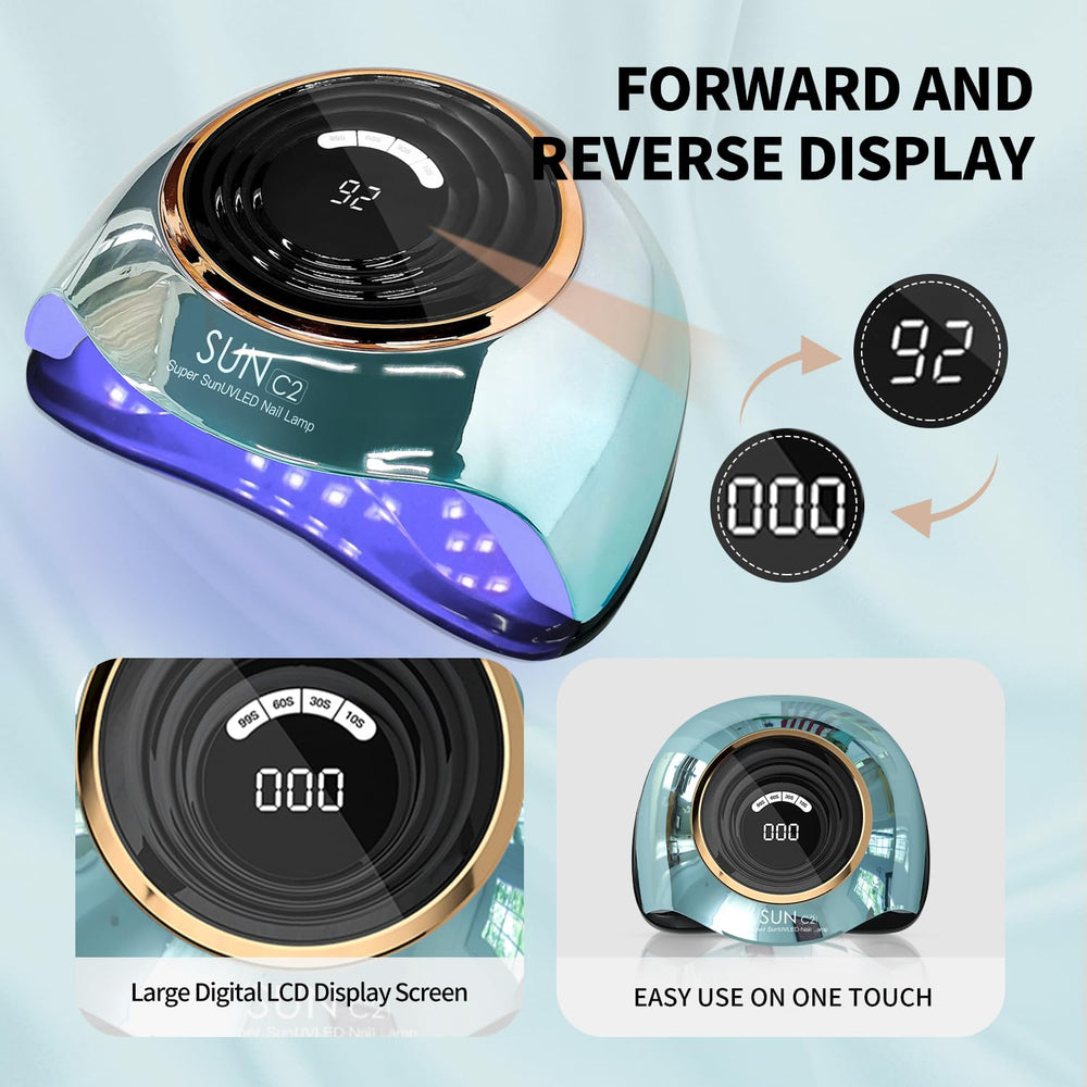 MIRAGE LAYON UV nail lamp hands and feet mode for versatility
