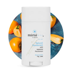 Mirai Clinical unscented deodorant bottle for all-day dryness.