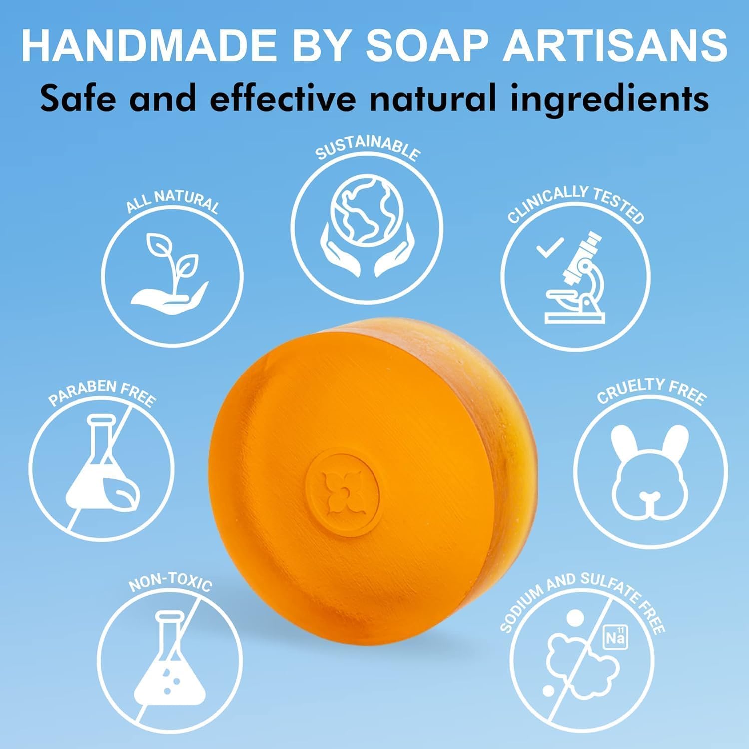 Mirai Persimmon Soap Bar is gentle enough for daily use.