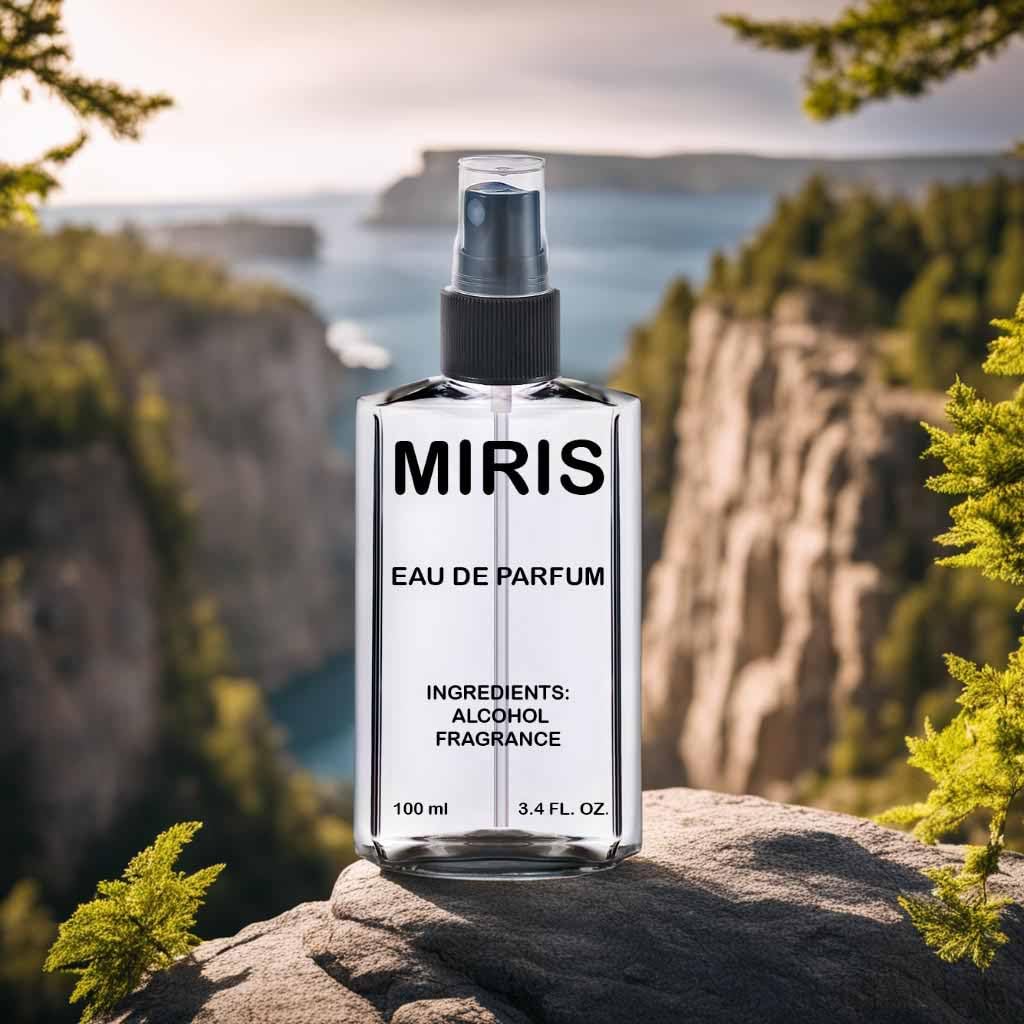MIRIS No. 24045 white rose note closeup hints at elegant floral nuance.