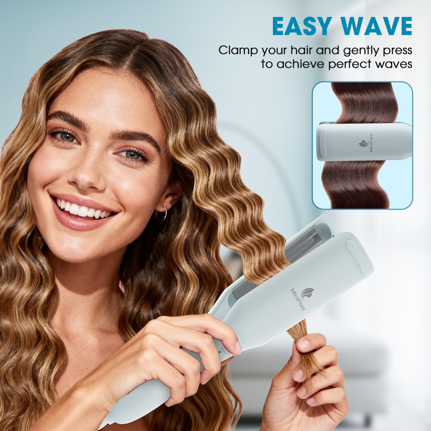 MiroPure dual-voltage travel wand supports global styling on the go