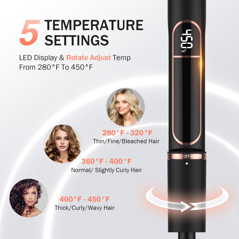MiroPure flat iron uses MCH ceramic heating for even heat distribution.