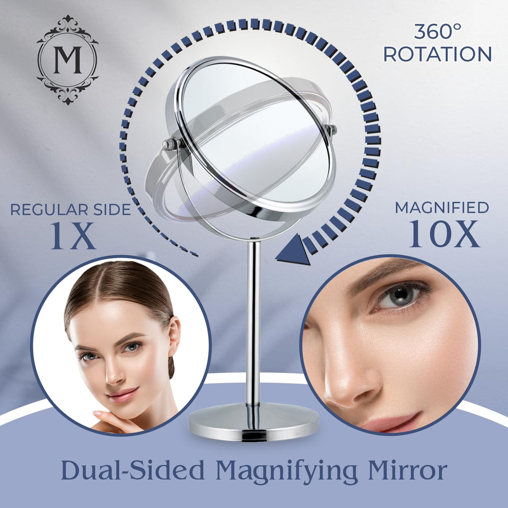 Mirrorvana 7-inch face view offers clear full-face viewing for daily routines