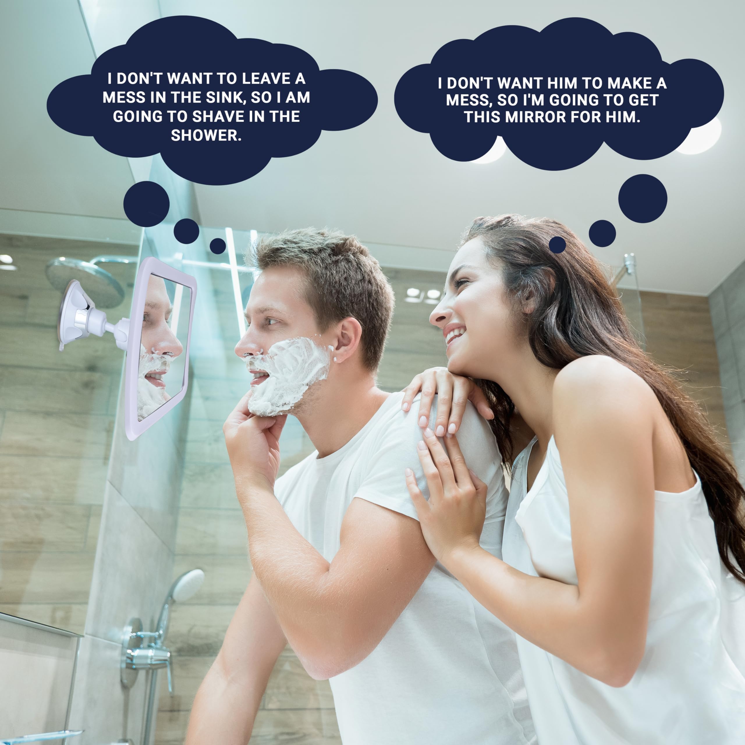 MIRRORVANA gift-ready packaging makes a thoughtful bathroom upgrade