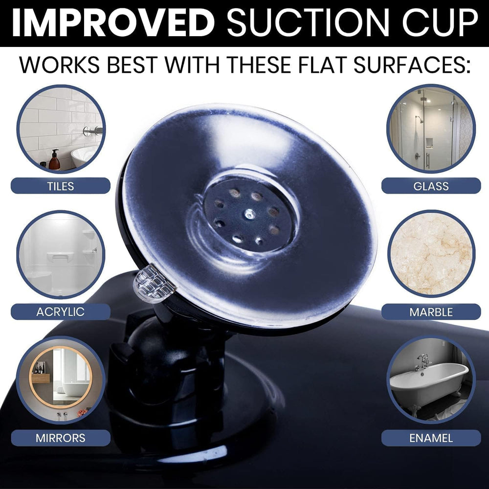 Mirrorvana hot-water reservoir boosts fog protection with warm water rinse.