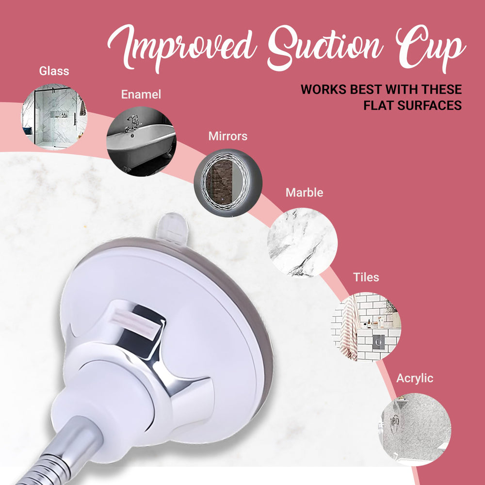 Mirrorvana square 6.3x6.3 inch mirror provides detailed close-ups for precise makeup.