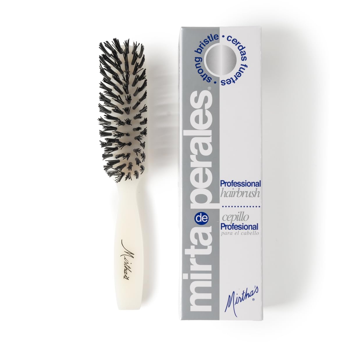 Mirta De Perales daily hairbrush front view for smooth, salon-quality styling at home.