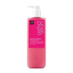 Mise En Scene perfect hair perfume conditioner bottle with powdery floral fragrance for daily use