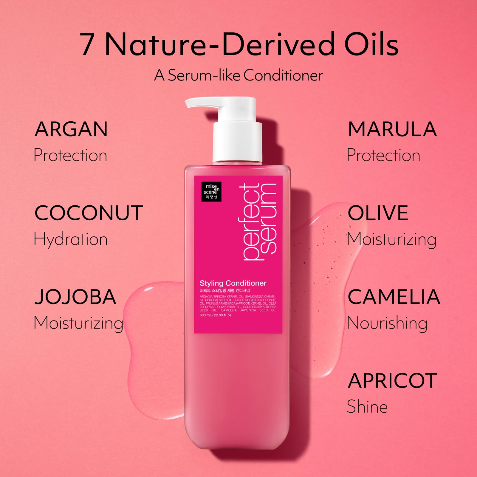 Mise En Scene perfume conditioner fragrance swatch reveals peony and rose scent