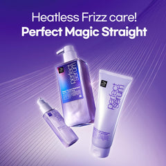 Mise En Scene Perfect Serum heat protection up to 446°F for flat irons