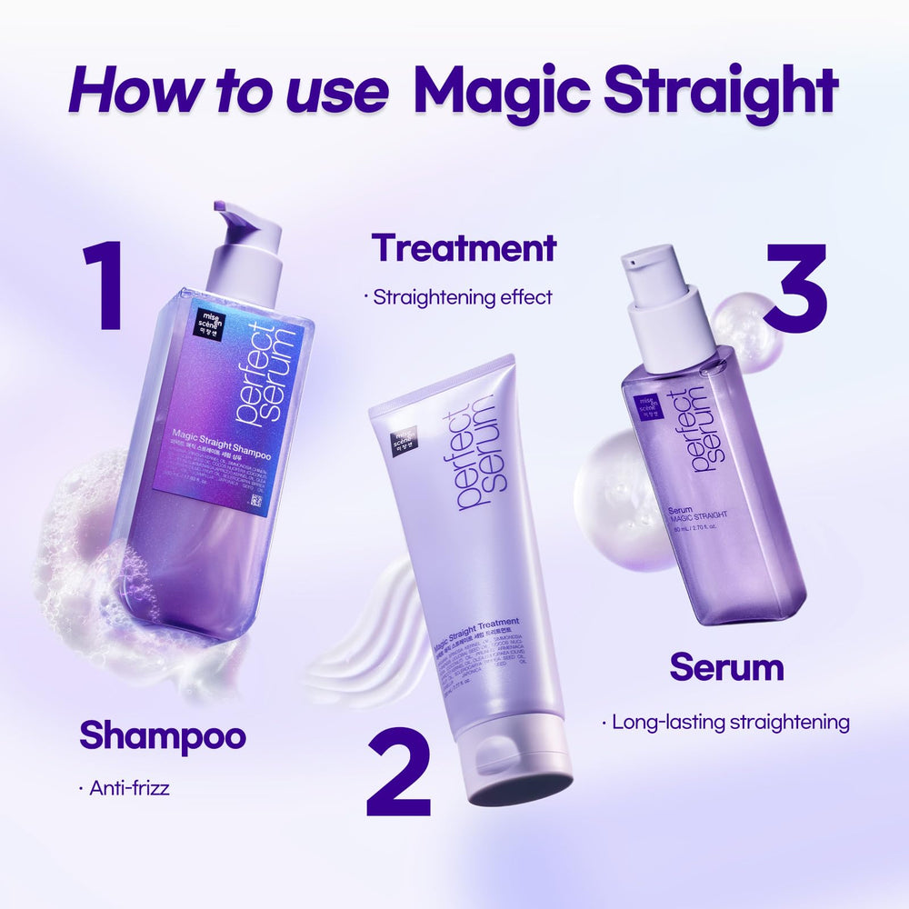 Mise En Scene Perfect Serum non-sticky formula absorbs quickly without weighing down