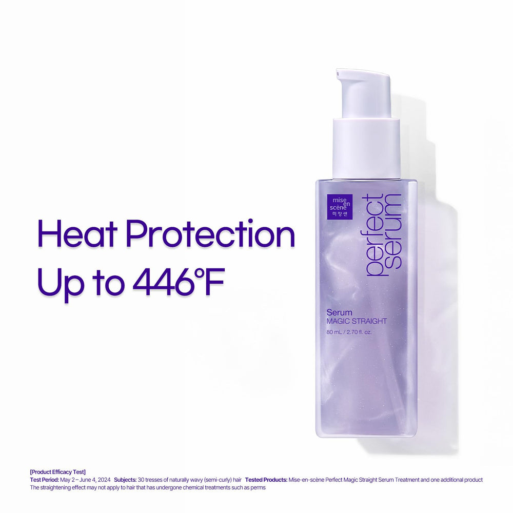 Mise En Scene Perfect Serum delivers glossy shine and sleek finish