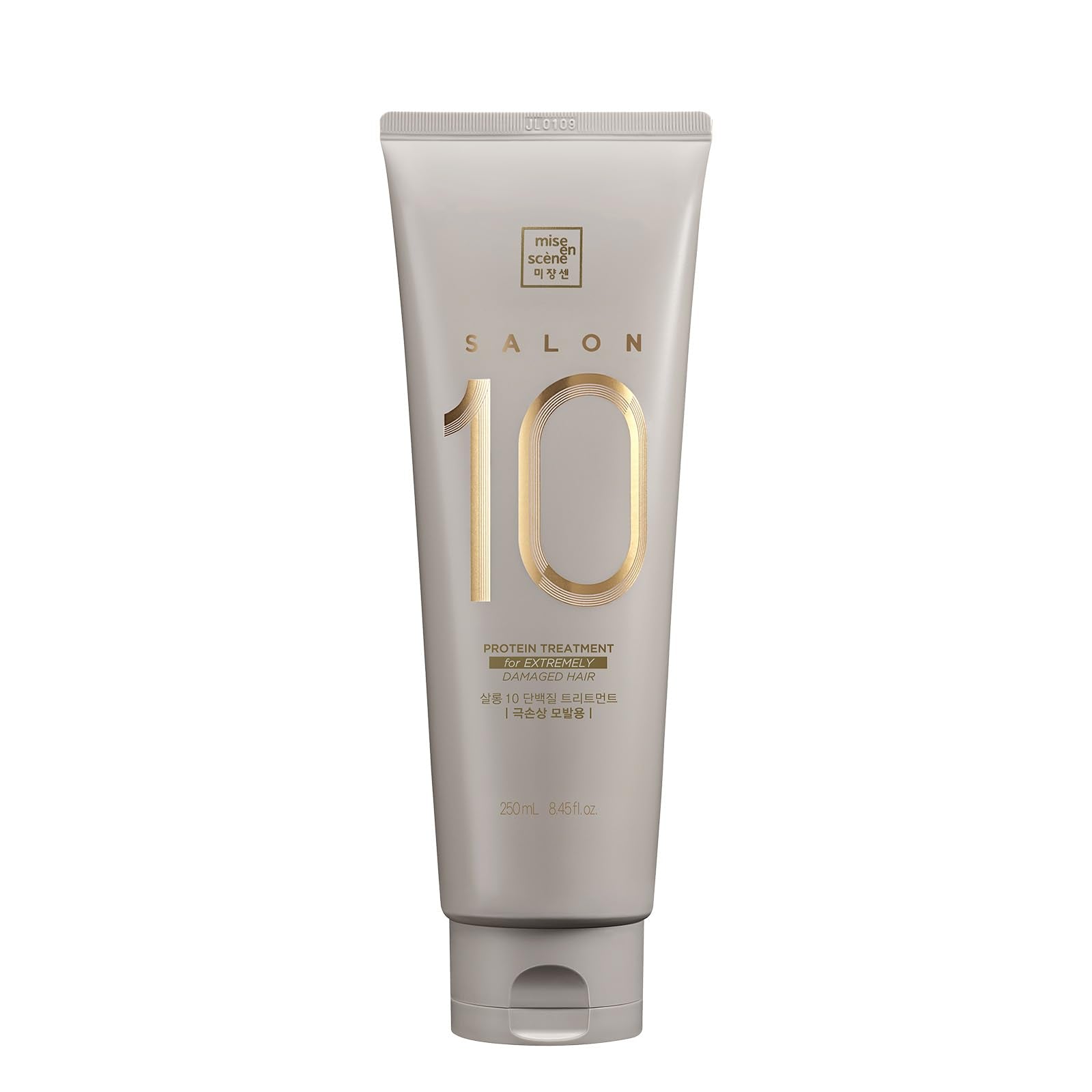 Mise En Scene Salon 10 Protein Treatment bottle front view for quick repair