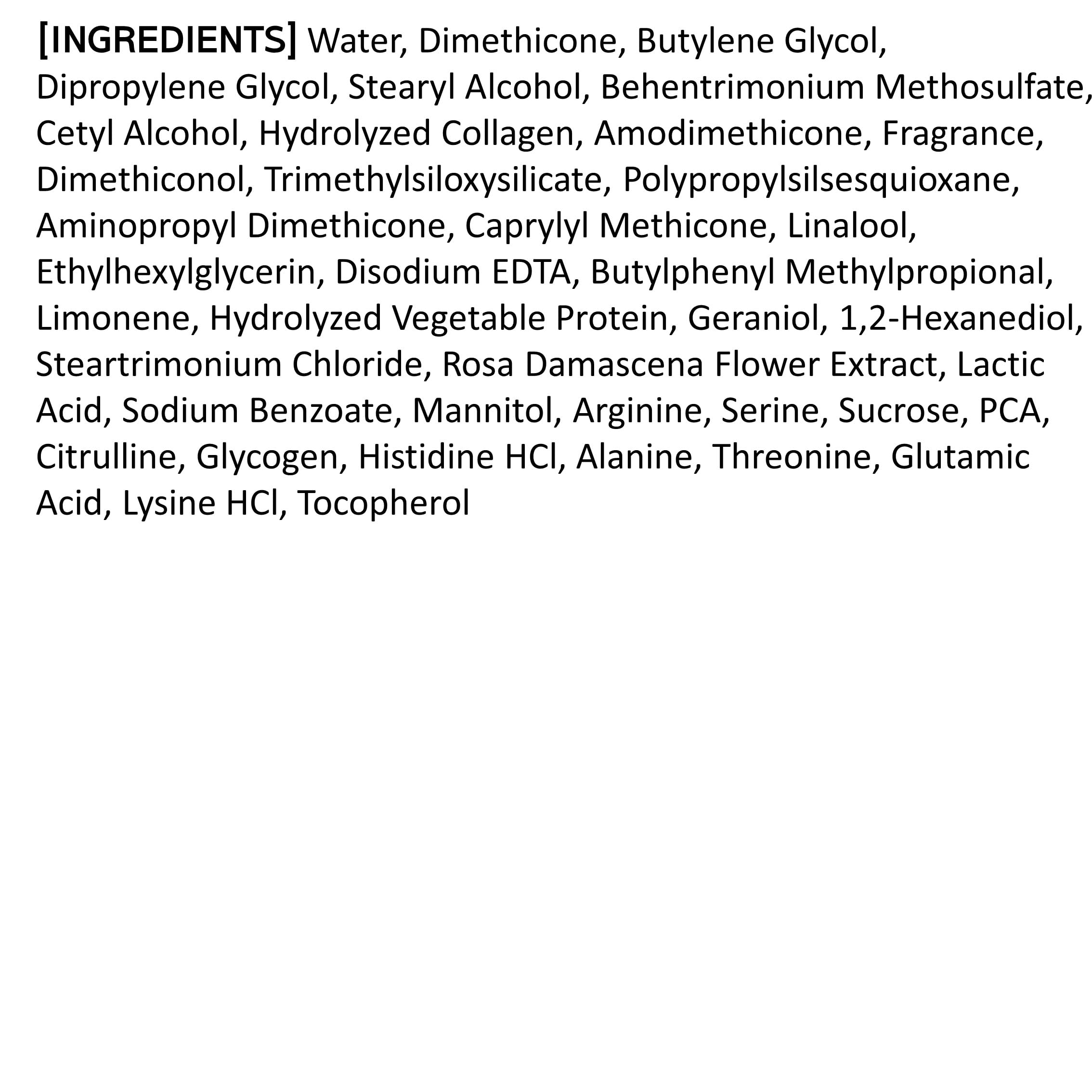 Mise En Scene Salon 10 Protein Treatment bottle after-use with silky glow