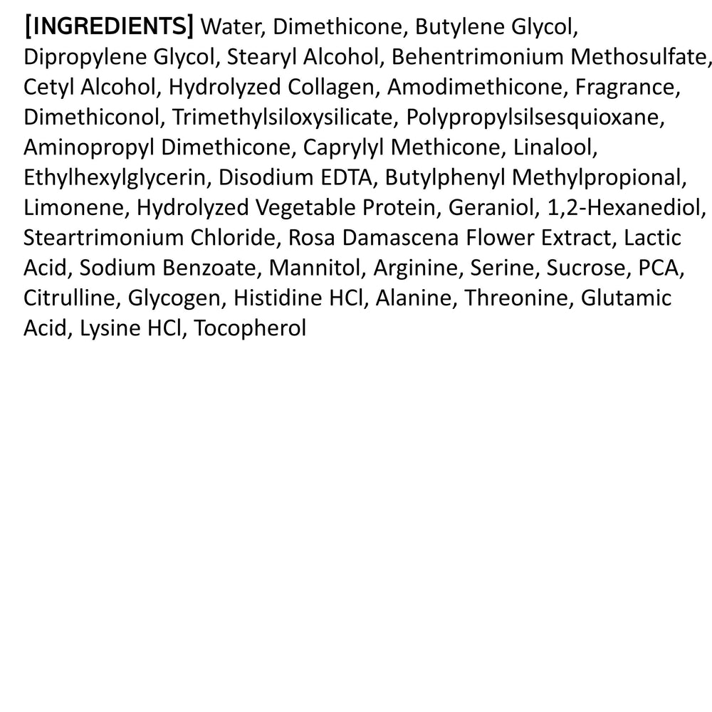 Mise En Scene Salon 10 Protein Treatment bottle after-use with silky glow