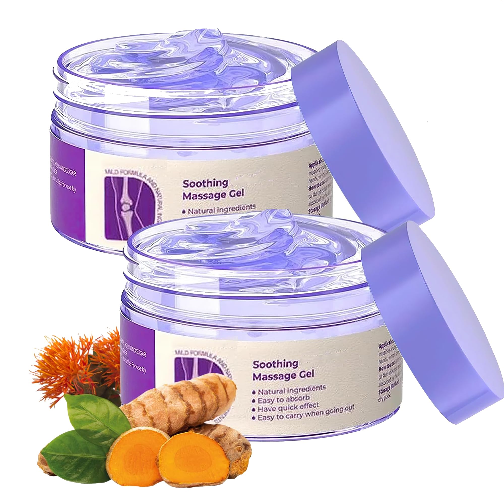 MISEDI 2PCS Joint Gel purple bottle—fast-absorbing, non-greasy relief for joints