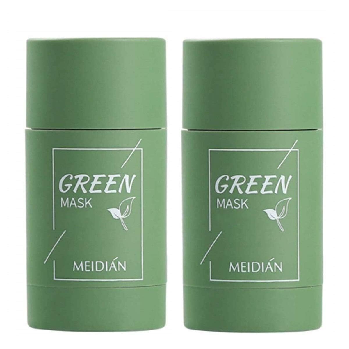 MISEDI barra mascarilla té verde para aplicación suave y purificación de poros.